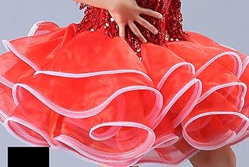 社交ダンス　ドレス　衣装　ラテン　スパンコール　ビジュー　アシンメトリー　花 ○美品○ ドレス工房 つきおか 社交ダンス 衣装 アシンメトリー